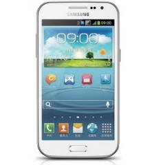 三星I8552 3G手机（白色）WCDMA/GSM 双卡双待 4.7英寸清晰大屏，1.2GHZ四核处理器，500万像素摄像头