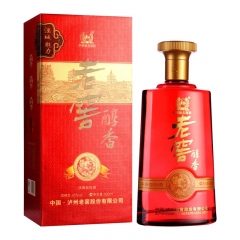 【上市公司 正品保证】批量采购价更优 大品牌 醇香酿造 出众独特 泸州老窖 老窖醇香（喜庆）500ml 45度白酒