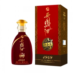 【上市公司 正品保证】大品牌 不上头 可信赖 批发价 多件更便宜 屯年货划算 醇香 清新凛冽 好水酿造 西凤酒 延安红1949（52度500ml）