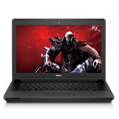 戴尔(DELL)Ins14PR-4748B 14英寸高清游戏笔记本电脑(i7-4720HQ 8G 1T GTX 950M 4G独显?DVD Win10)黑