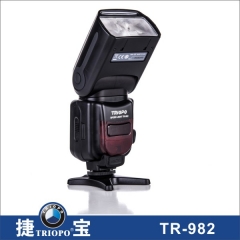 TRIOPO捷宝闪光灯TR-9908佳能单反TTL全自动高速同步尼康相机通用